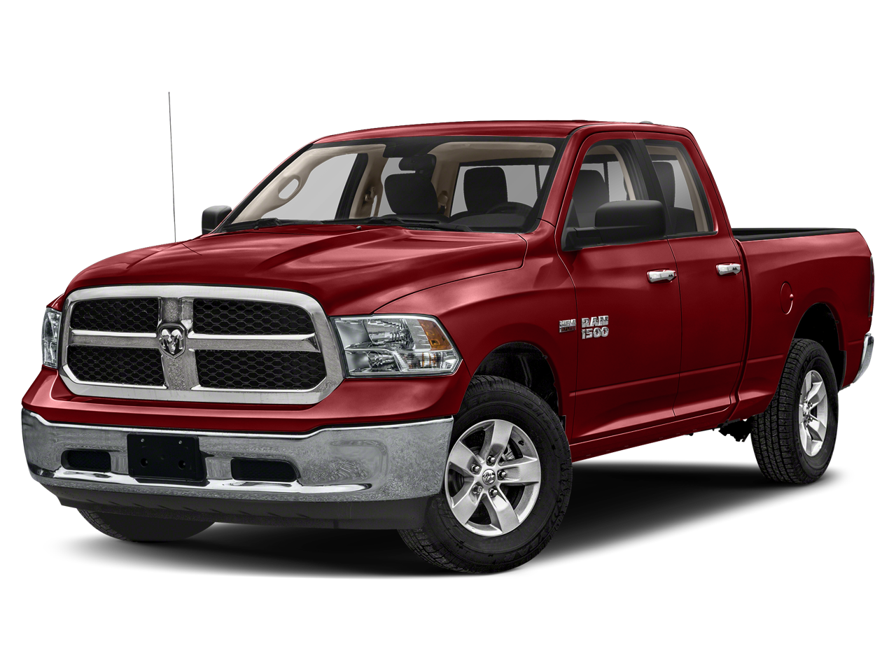 2024 RAM 1500 Classic SLT in Granite Crystal Metallic Clearcoat — front three-quarter view