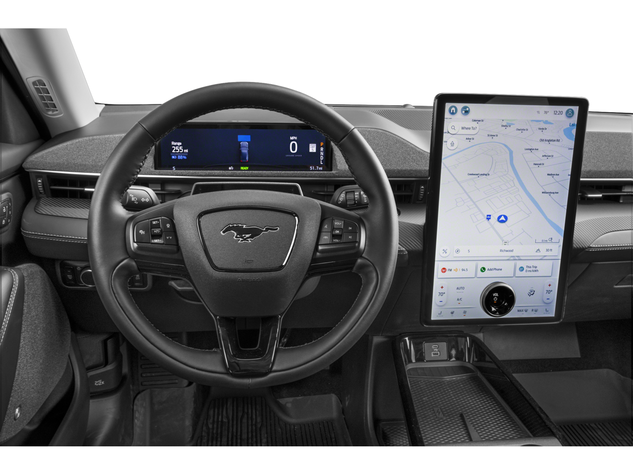 2023 Ford Mustang Mach-E — interior view