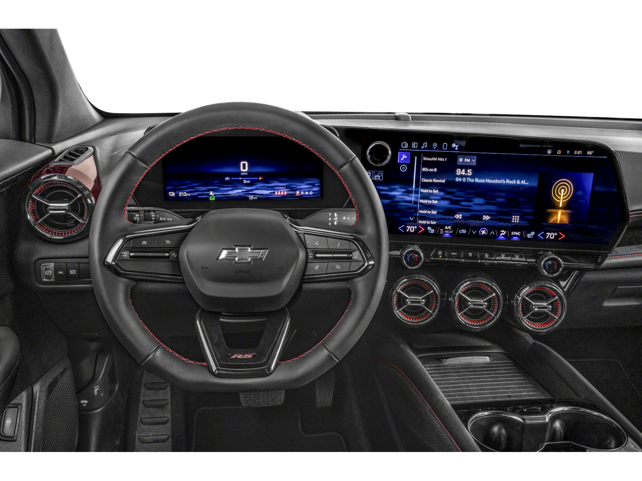 2024 Chevrolet Blazer EV — interior view
