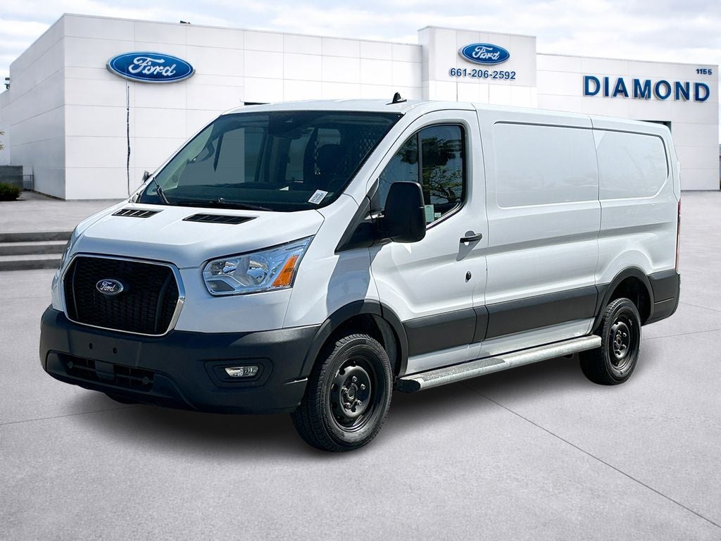 2022 Ford Transit-250 Base in Oxford White — front three-quarter view