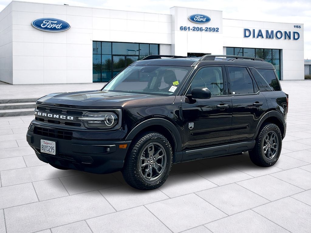 2021 Ford Bronco Sport Big Bend in Brown Metallic — front three-quarter view