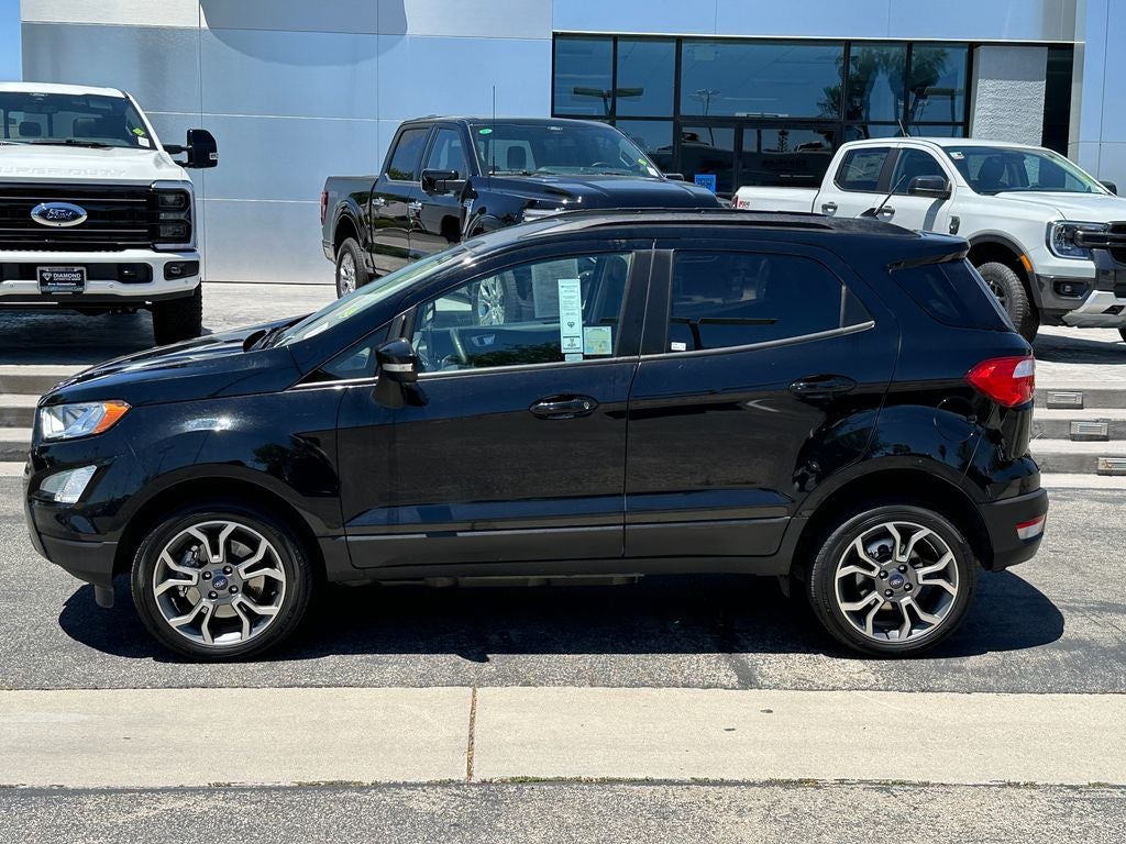 2018 Ford EcoSport — rear three-quarter view