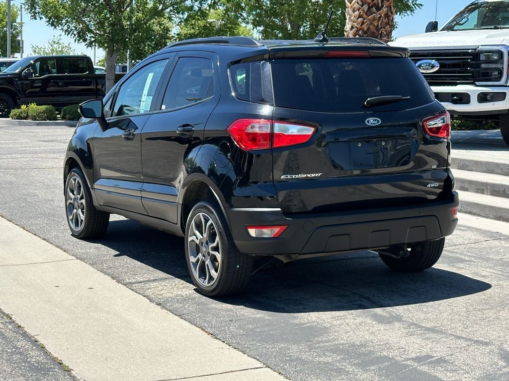 2018 Ford EcoSport — interior view
