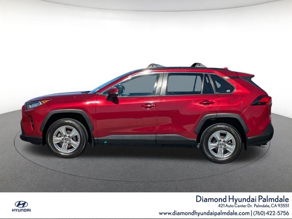 2021 Toyota RAV4 — interior view