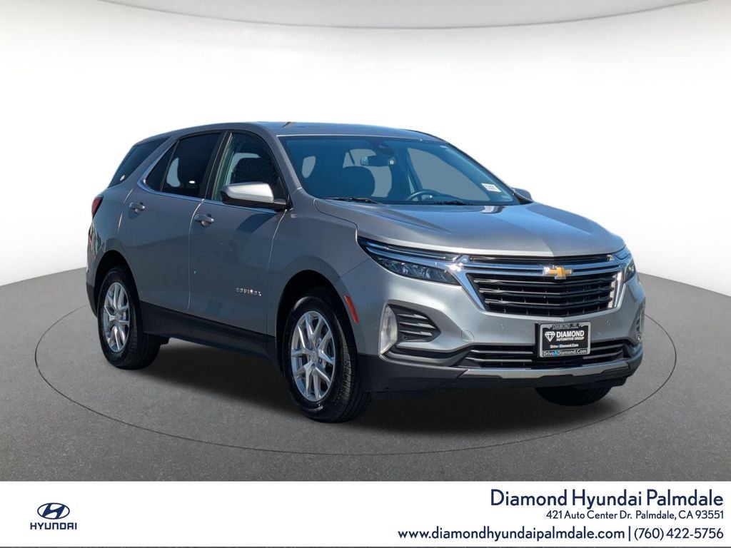 2024 Chevrolet Equinox LT in Sterling Gray Metallic — front three-quarter view