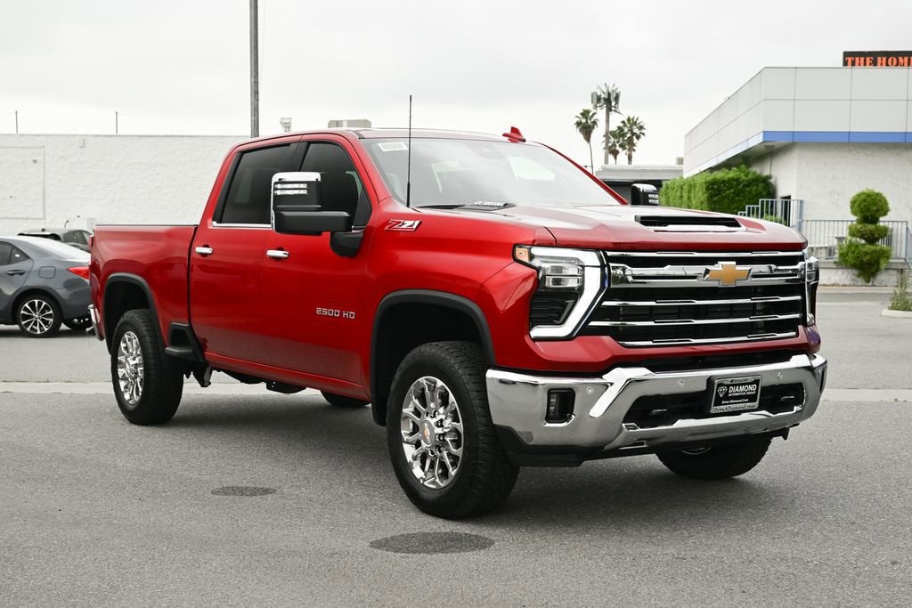 2026 Chevrolet Silverado 2500 HD LTZ in Radiant Red Tintcoat — front three-quarter view