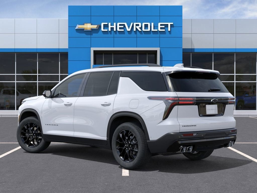 2026 Chevrolet Traverse — rear three-quarter view