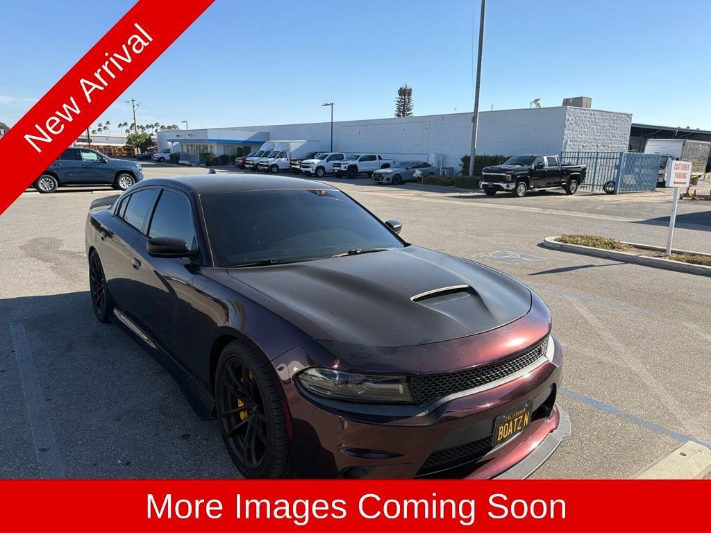 2017 Dodge Charger Daytona 392 in Yellow Jacket Clearcoat — front three-quarter view