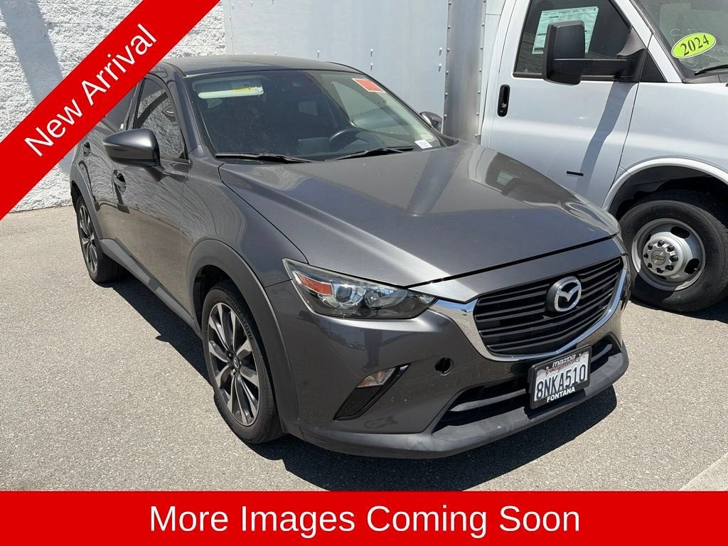 2019 Mazda Mazda CX-3 Touring in Gray — front three-quarter view